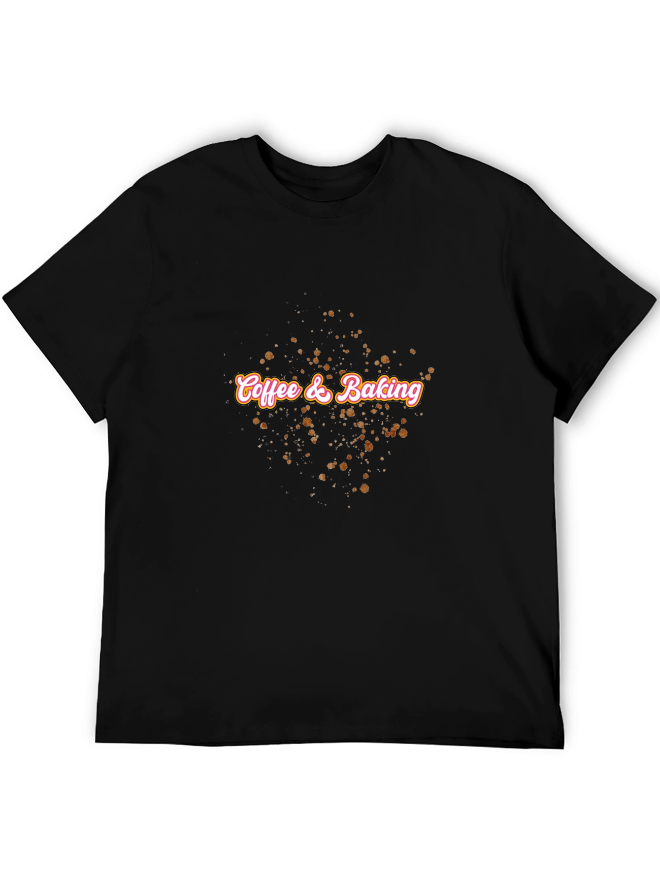 Coffee & Baking Graphic T-Shirt - Casual Comfort