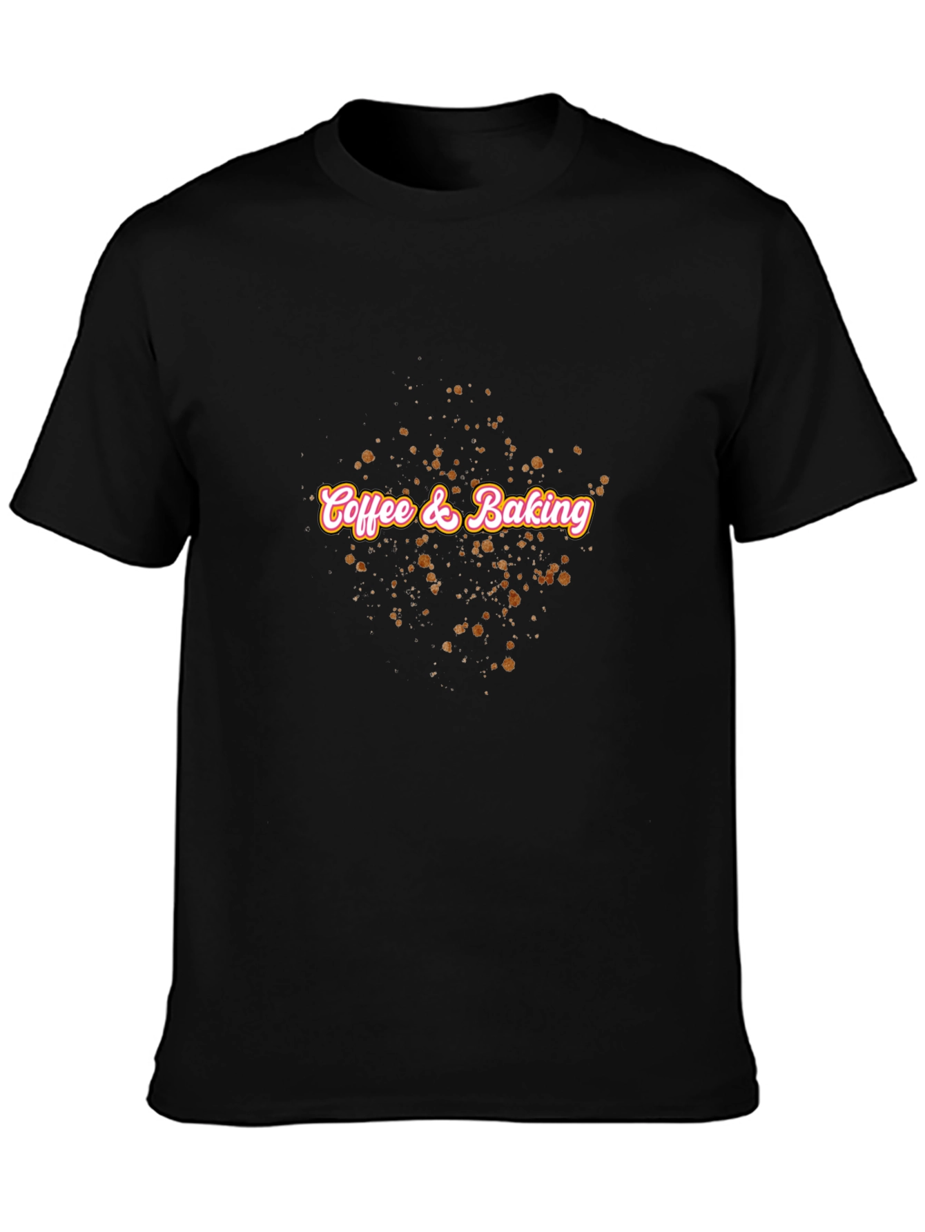 Coffee & Baking Graphic T-Shirt - Casual Comfort