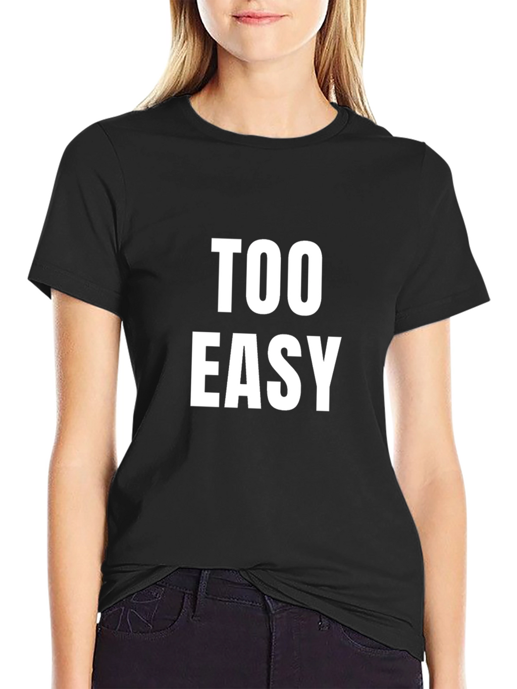Too Easy Graphic Tee - Comfy Mens T-Shirt