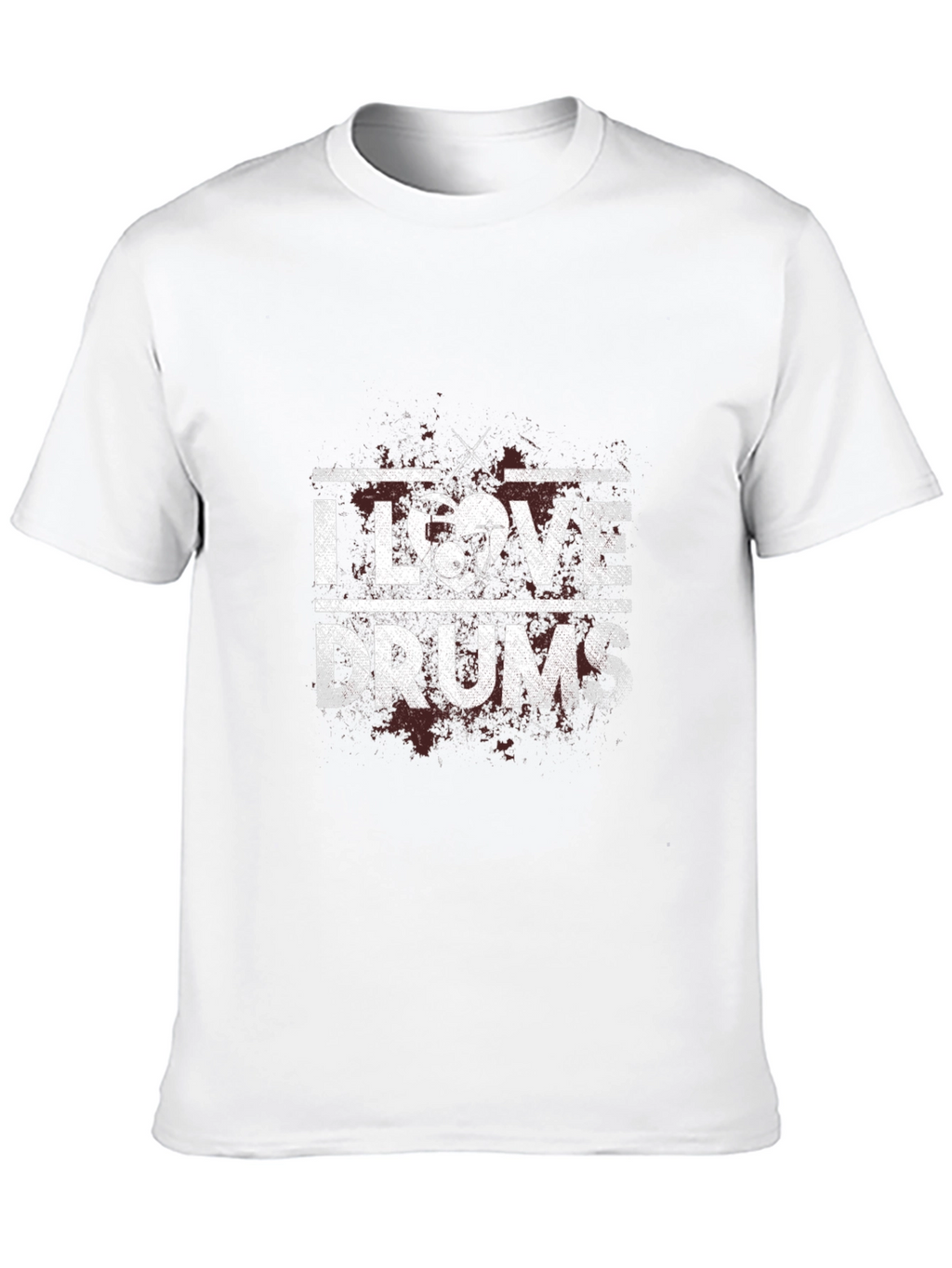 I Love Drums Graphic T-Shirt