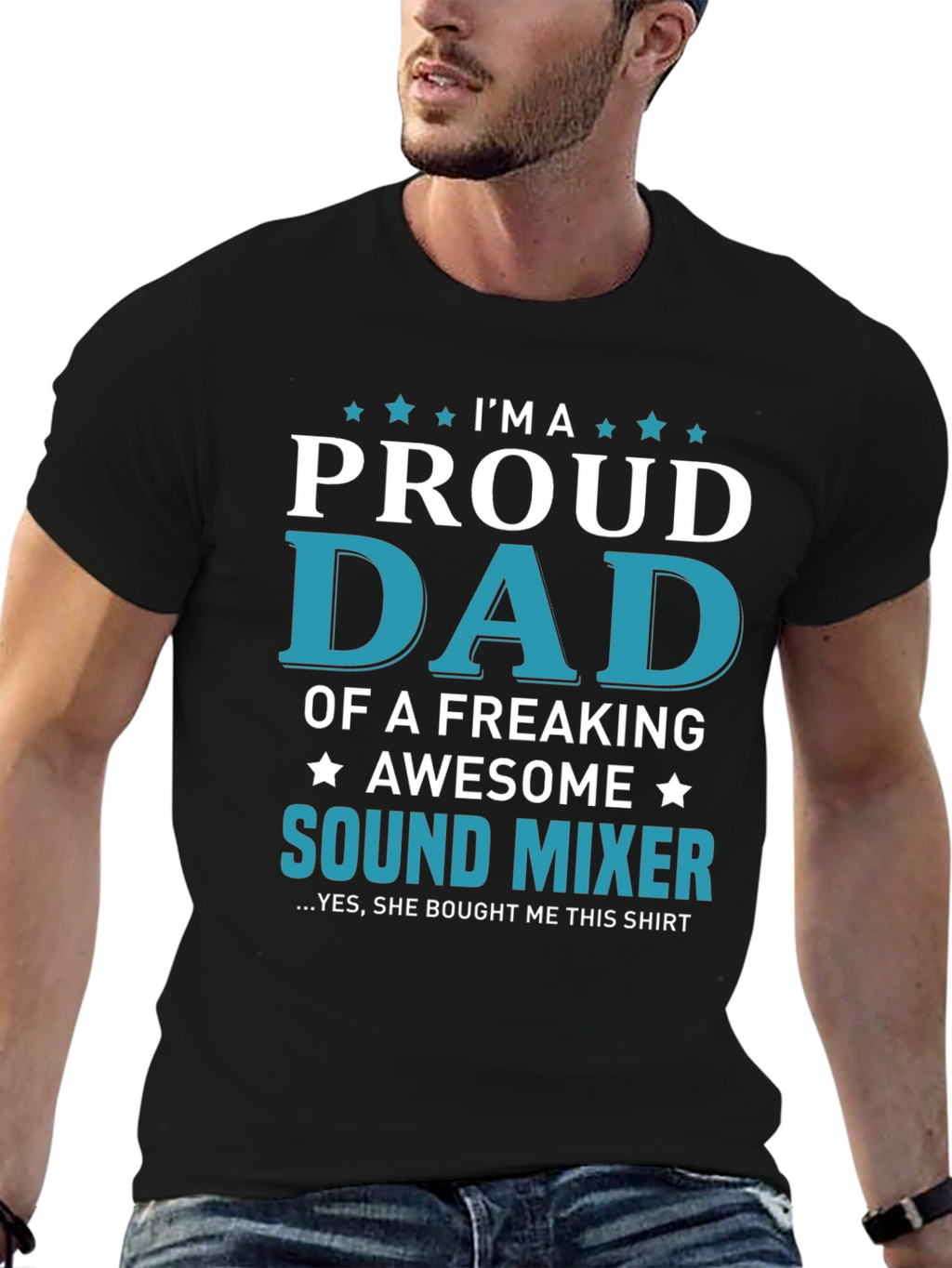 Proud Dad of a Sound Mixer T-Shirt