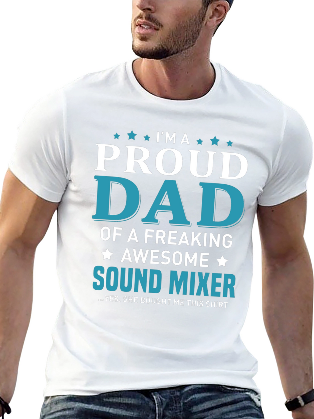 Proud Dad of a Sound Mixer T-Shirt