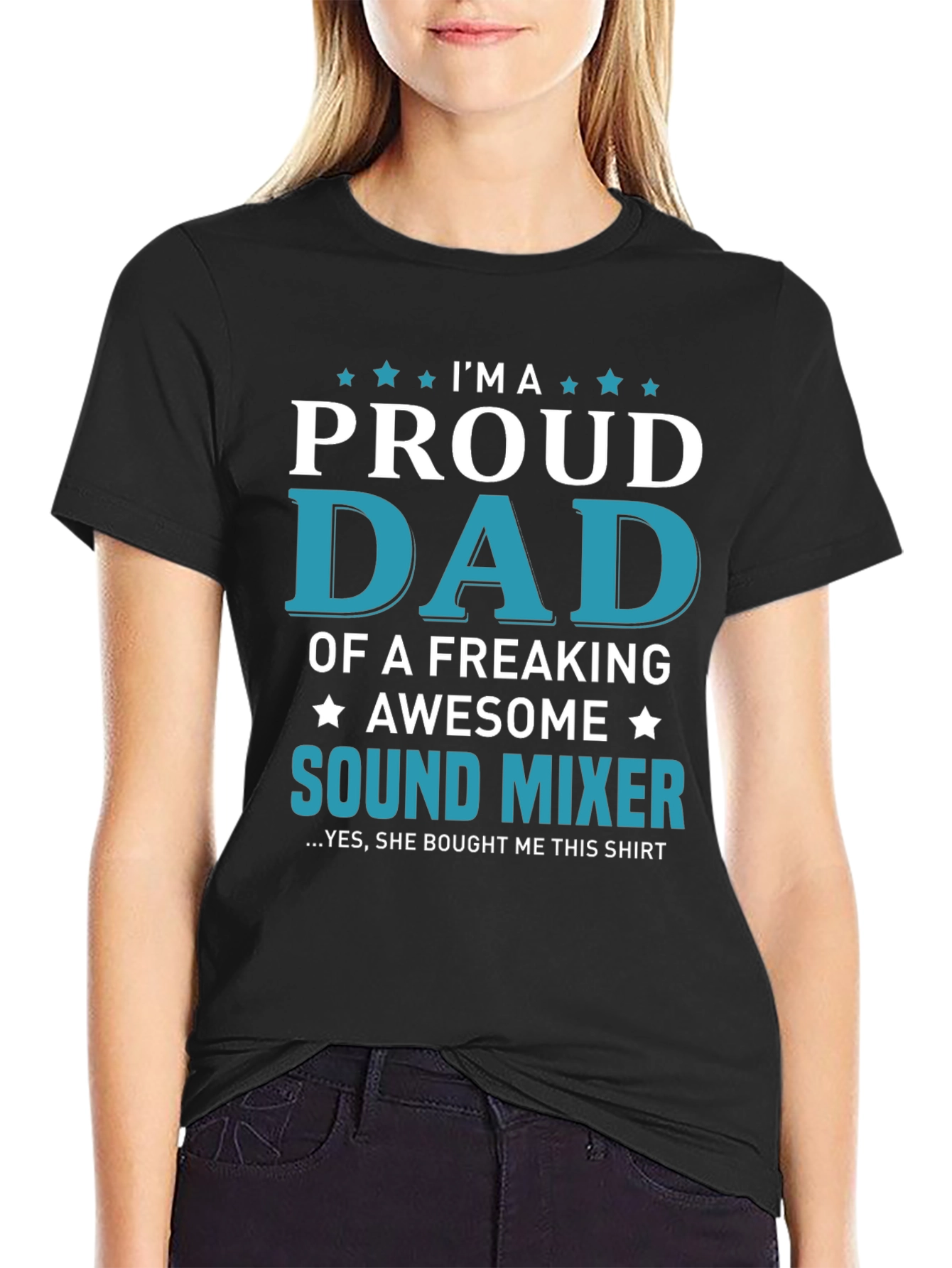 Proud Dad of a Sound Mixer T-Shirt