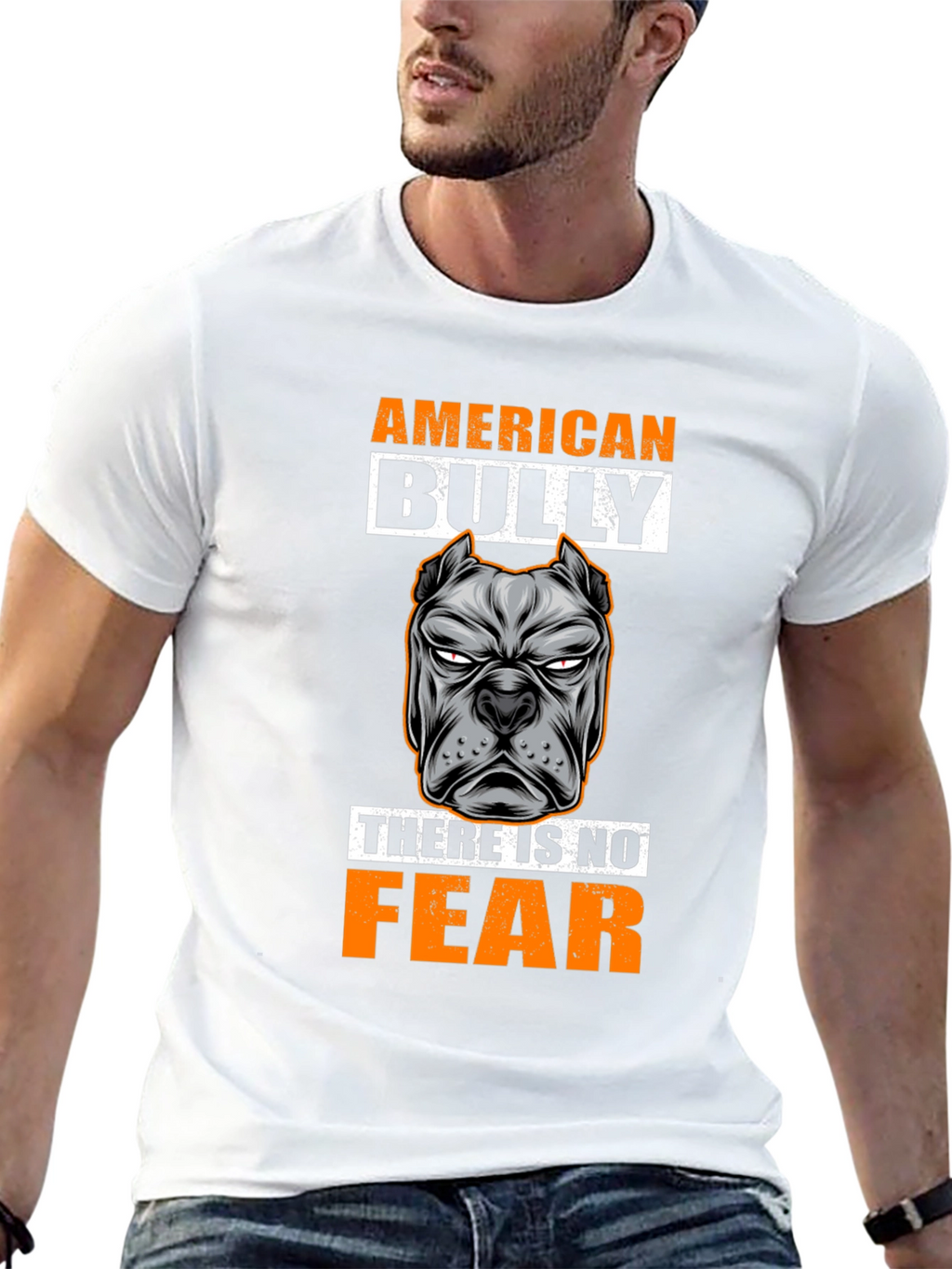 American Bully Fearless Graphic T-Shirt