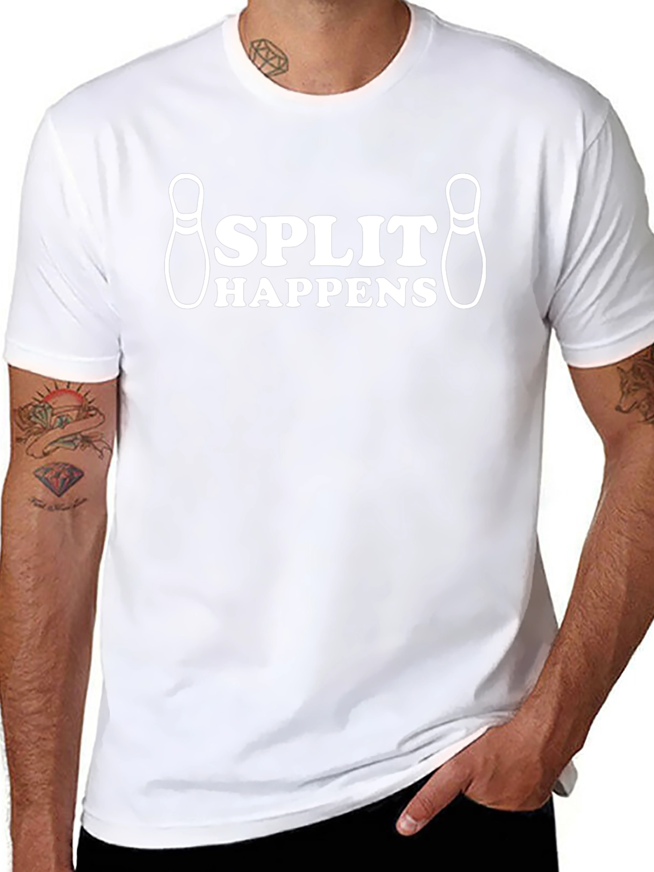 Split Happens Bowling T-Shirt - Funny Bowling Shirt