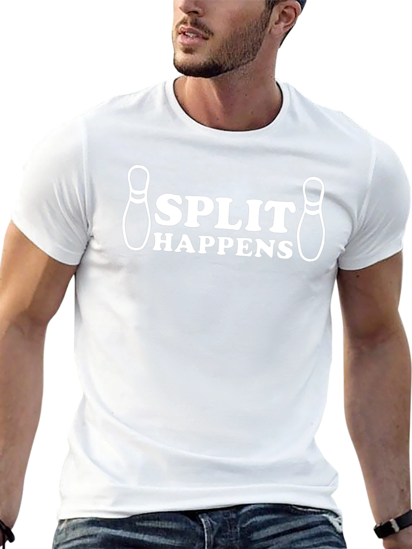 Split Happens Bowling T-Shirt - Funny Bowling Shirt