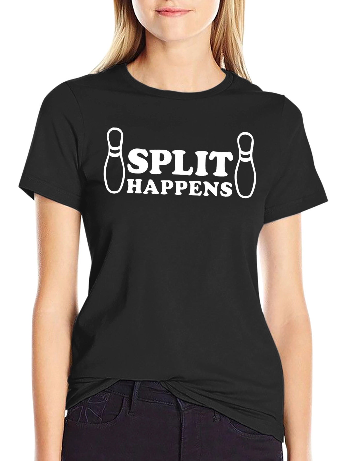 Split Happens Bowling T-Shirt - Funny Bowling Shirt