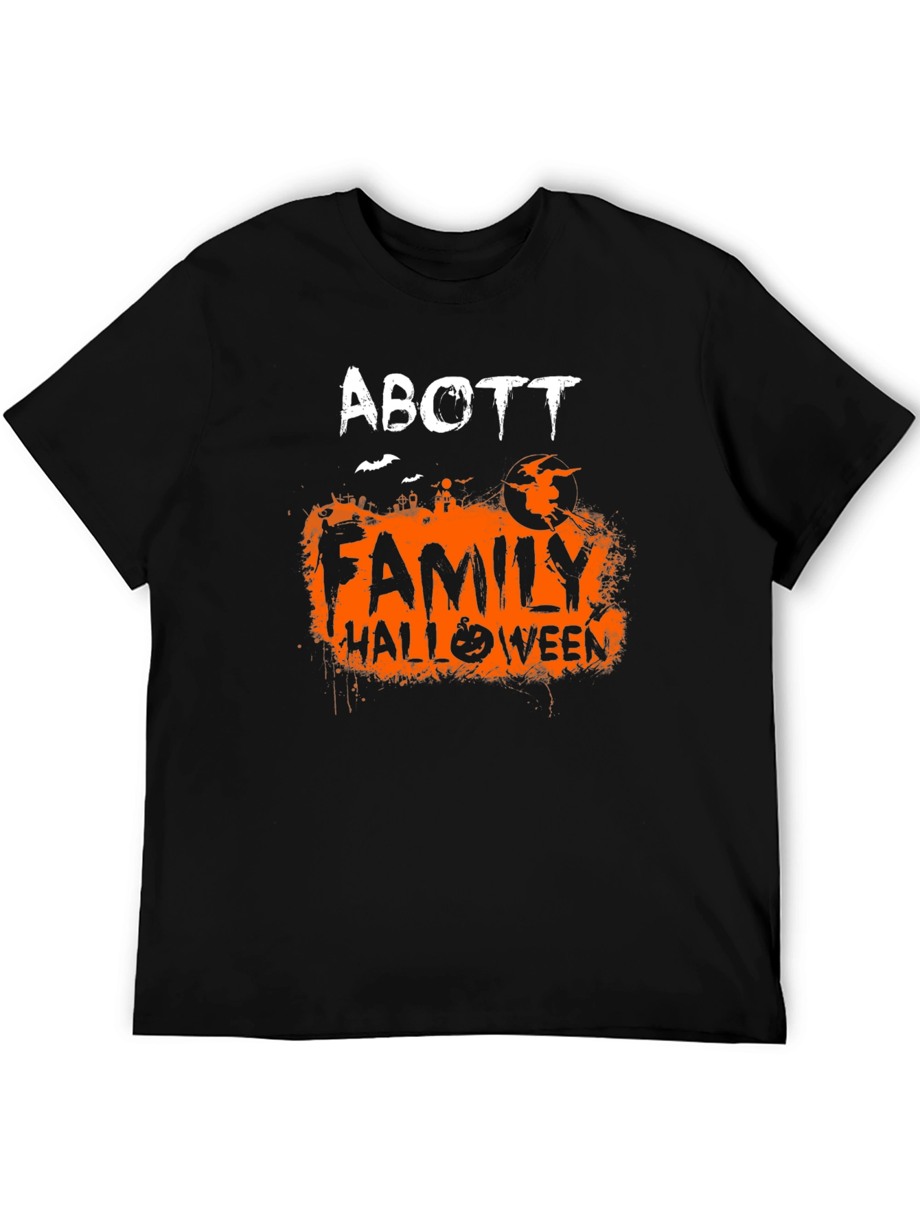 Abbott Family Halloween T-Shirt - Spooky Season Apparel