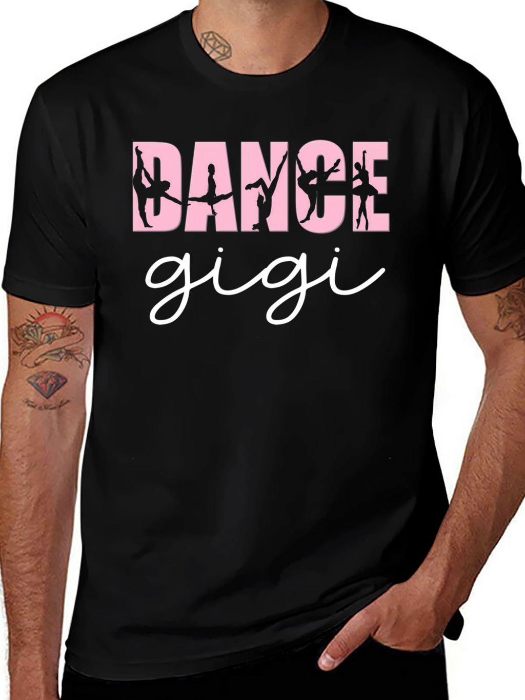 Dance Gigi T-Shirt - Ballet Silhouette