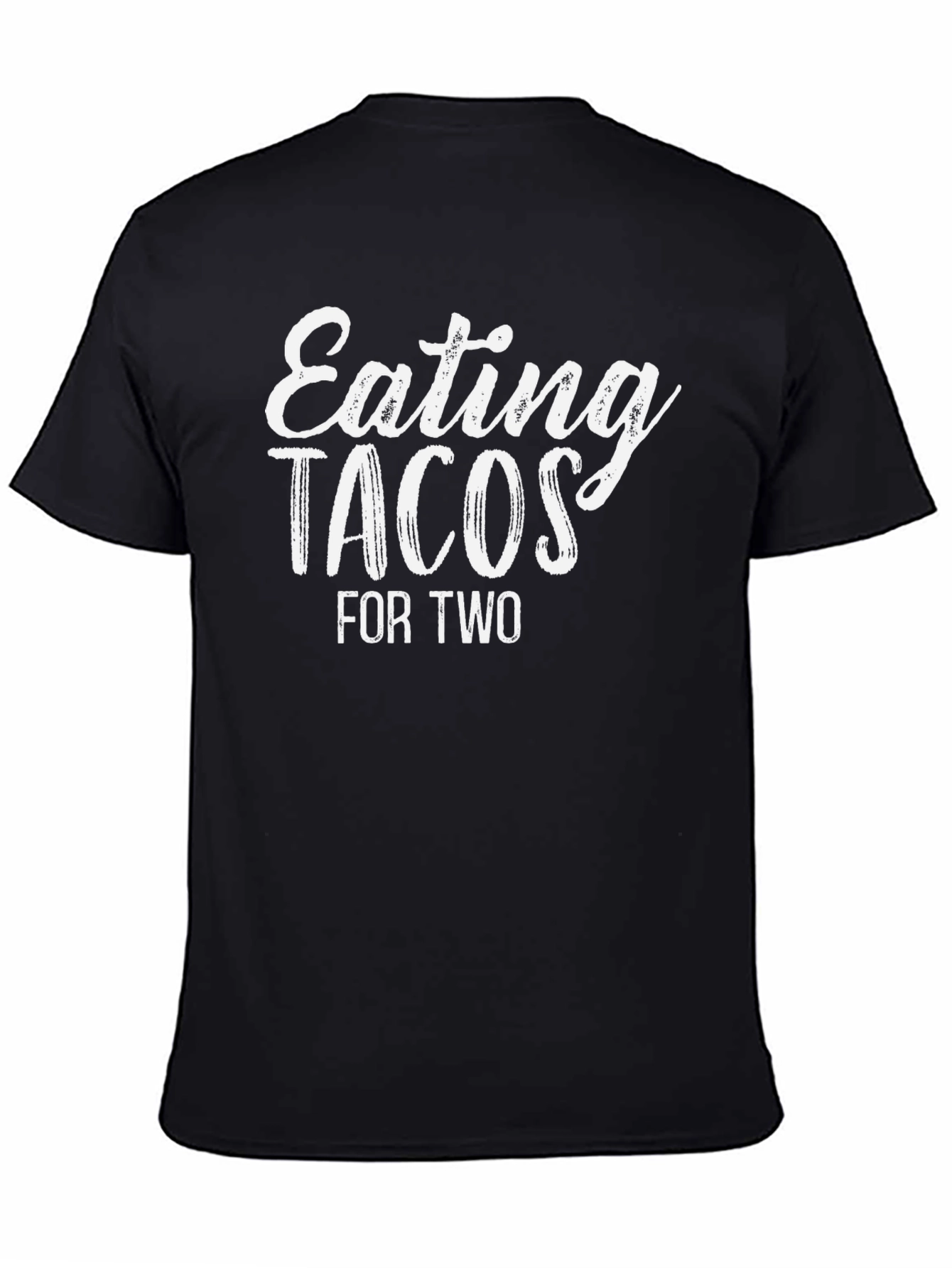 Eating Tacos for Two Graphic Tee - Black