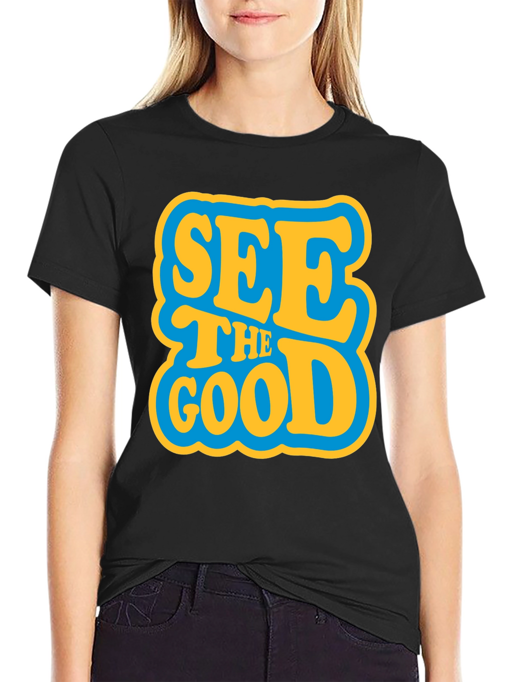 See The Good Graphic T-Shirt - Retro Design