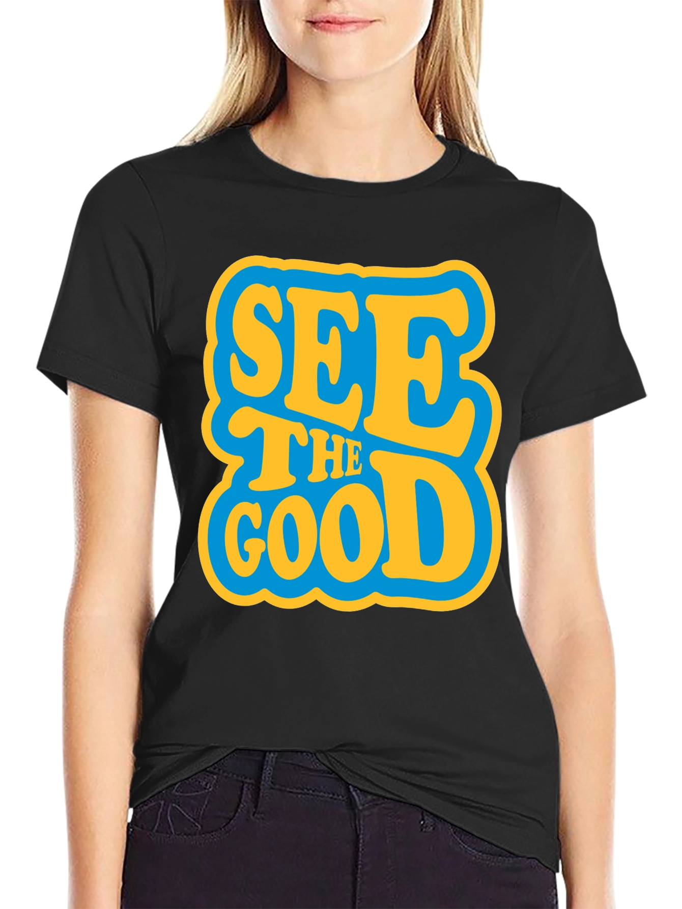 See The Good Graphic T-Shirt - Retro Design