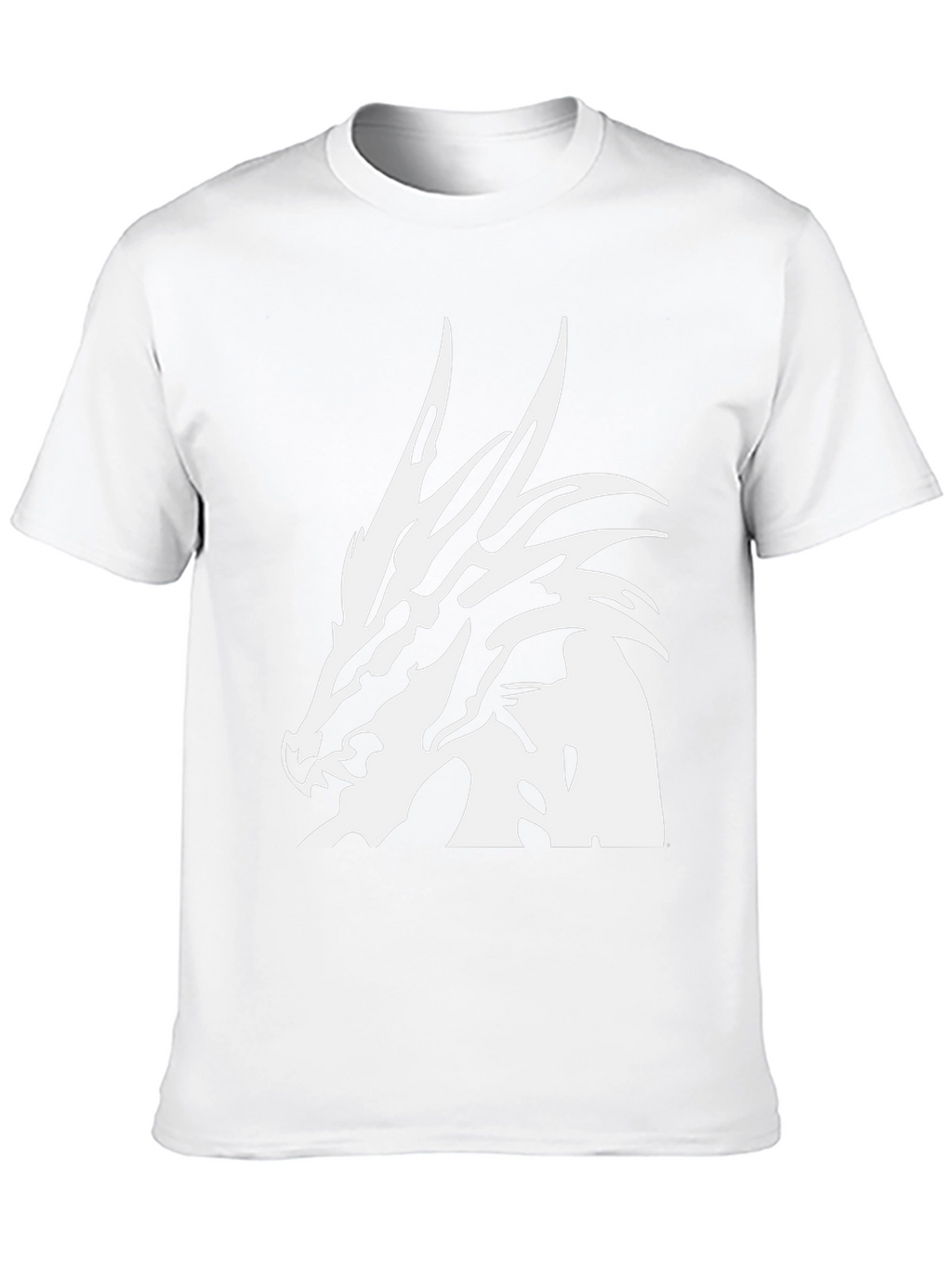 Dragon Head Graphic Black T-Shirt