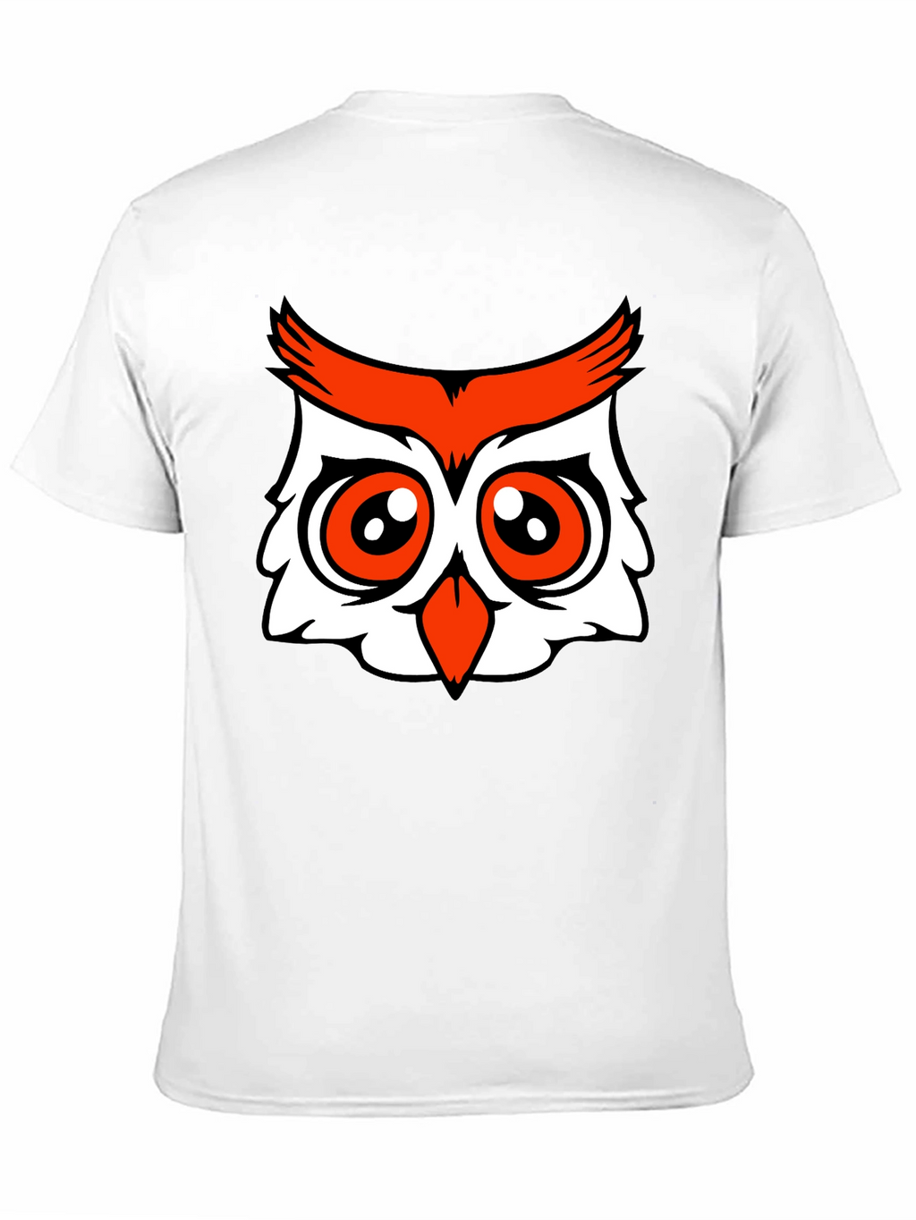 Owl Graphic Tee - Black Cotton Blend