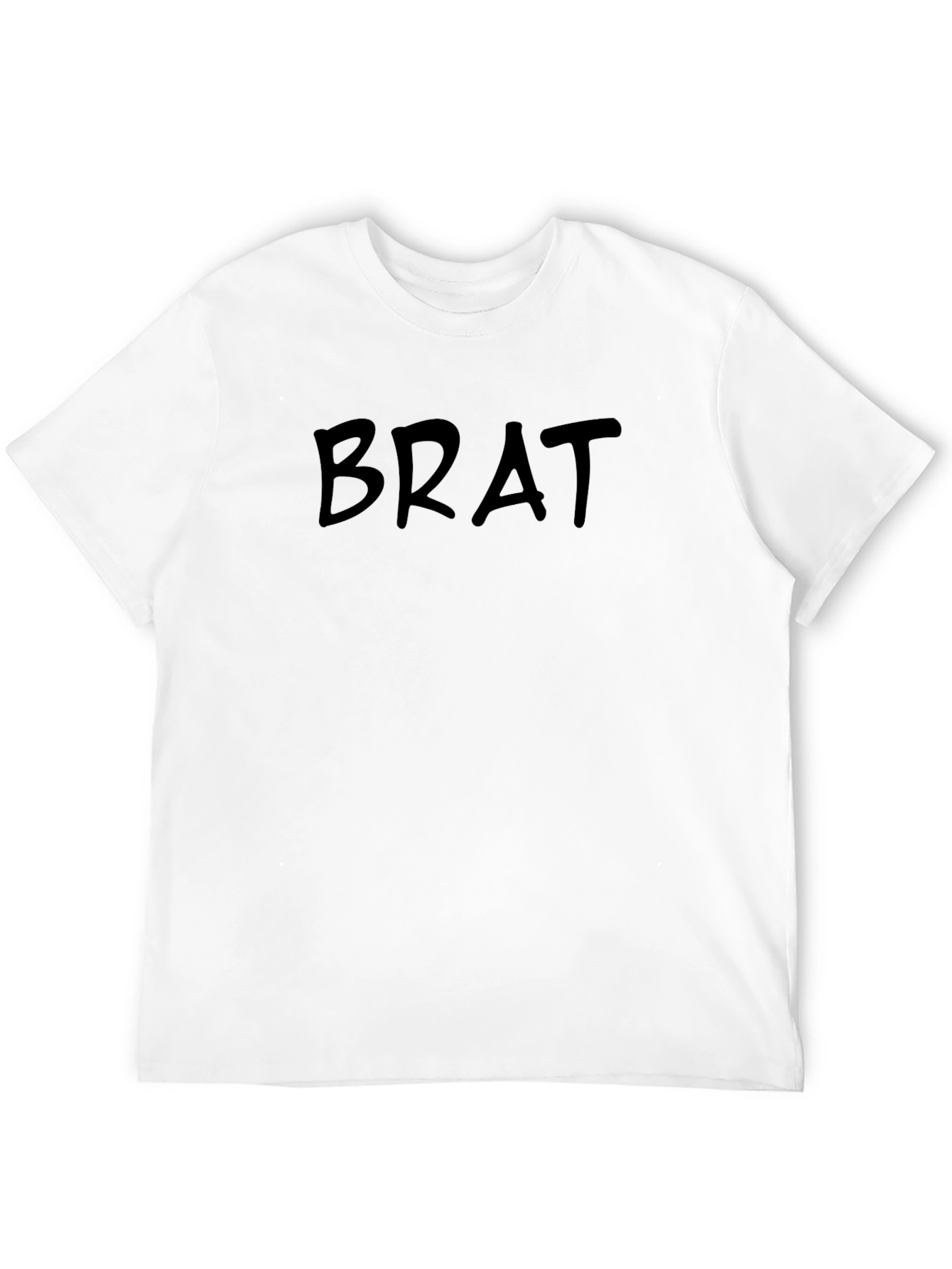 Black BRAT Graphic Tee - Casual Style
