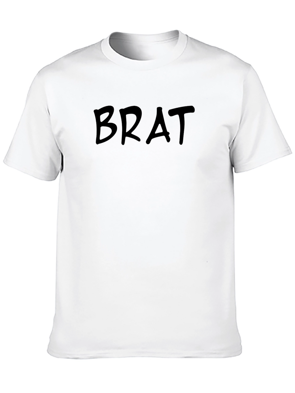 Black BRAT Graphic Tee - Casual Style