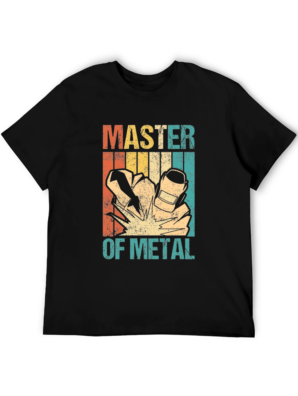 Master of Metal Welding T-Shirt - Retro Design