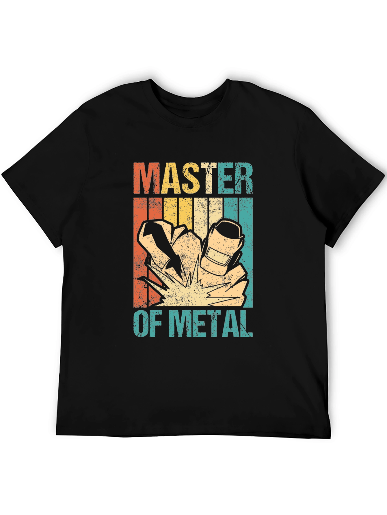 Master of Metal Welding T-Shirt - Retro Design