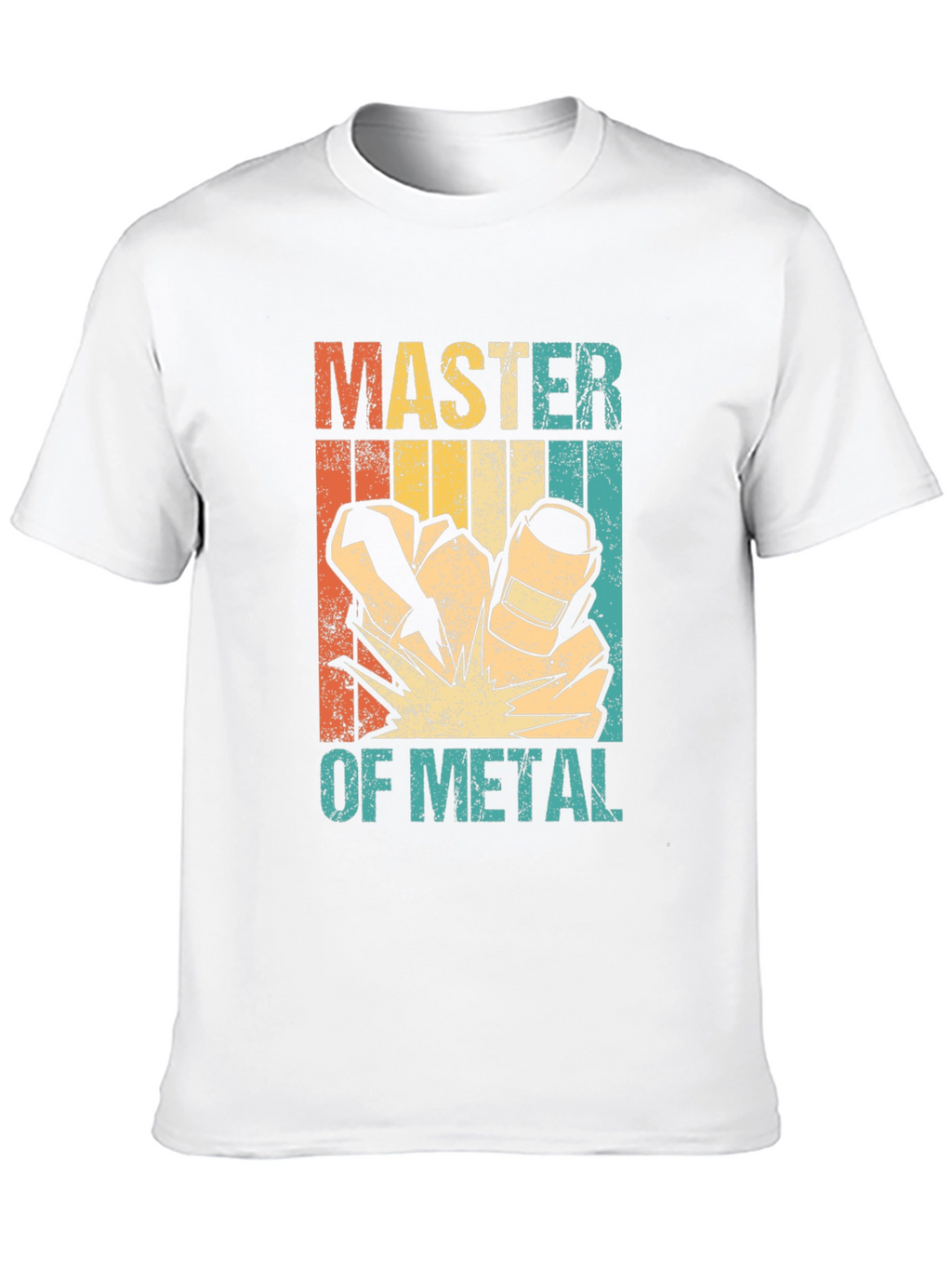 Master of Metal Welding T-Shirt - Retro Design