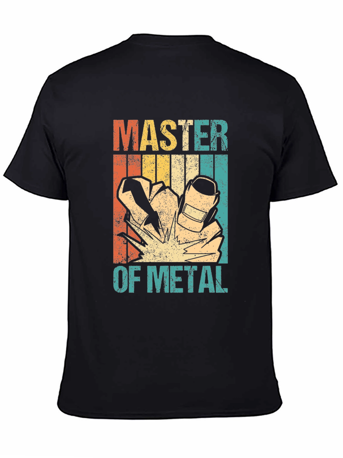 Master of Metal Welding T-Shirt - Retro Design