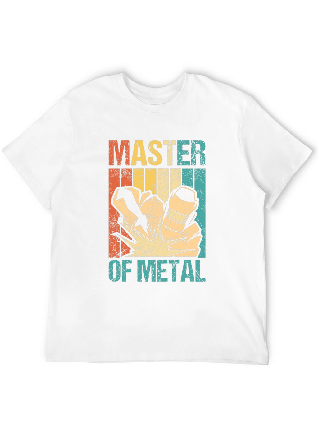Master of Metal Welding T-Shirt - Retro Design