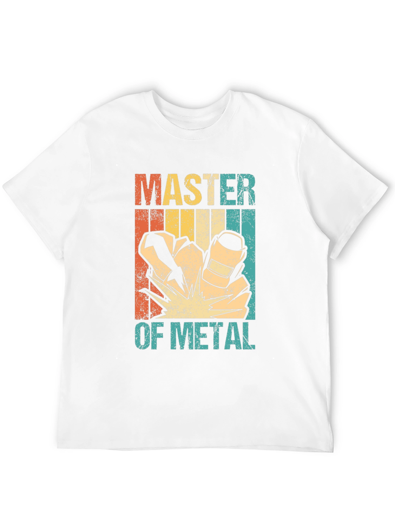 Master of Metal Welding T-Shirt - Retro Design