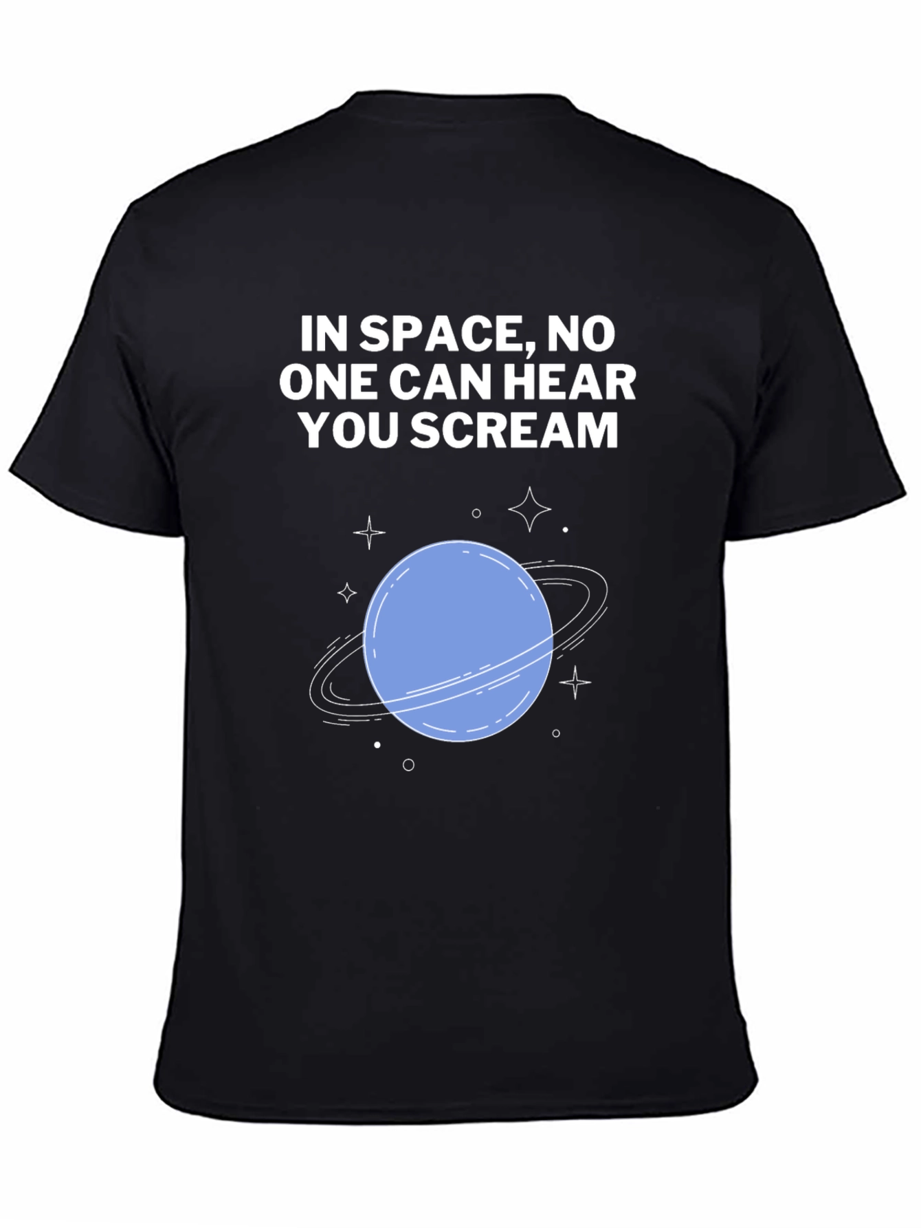 Space Scream T-Shirt - Sci-Fi Style