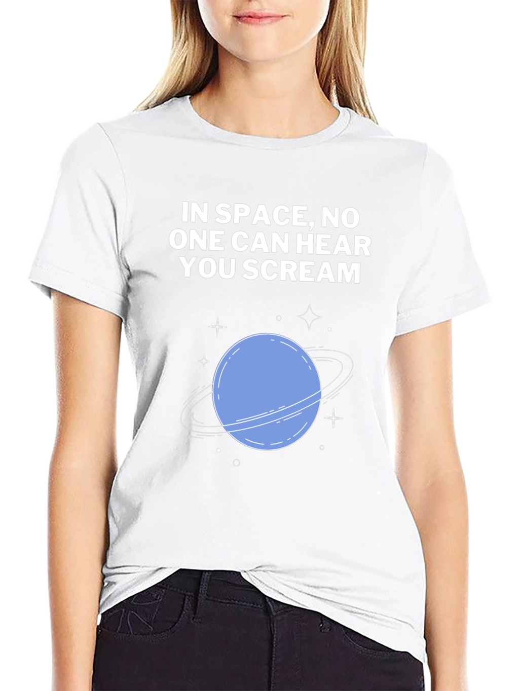 Space Scream T-Shirt - Sci-Fi Style