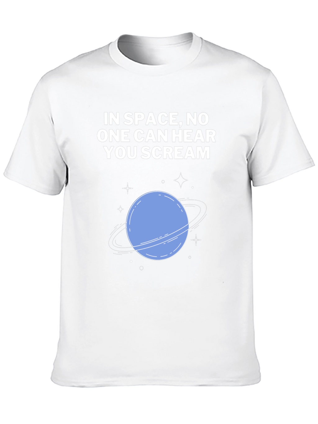 Space Scream T-Shirt - Sci-Fi Style