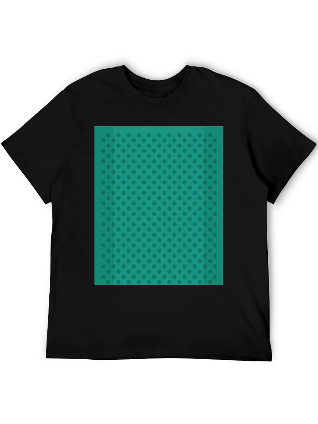 Teal Polka Dot Tee - Stylish Everyday Wear