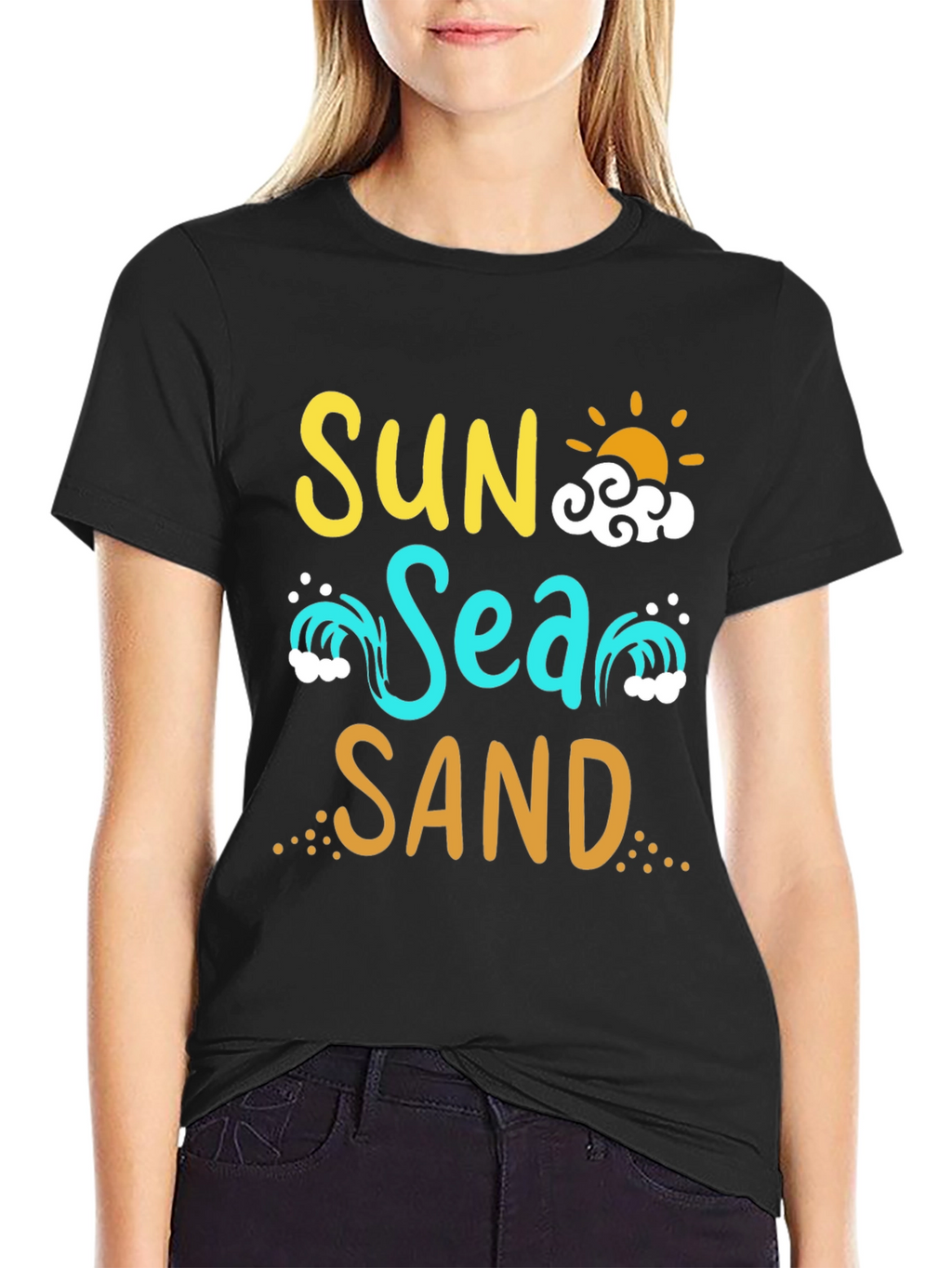 Sun Sea Sand Graphic T-Shirt