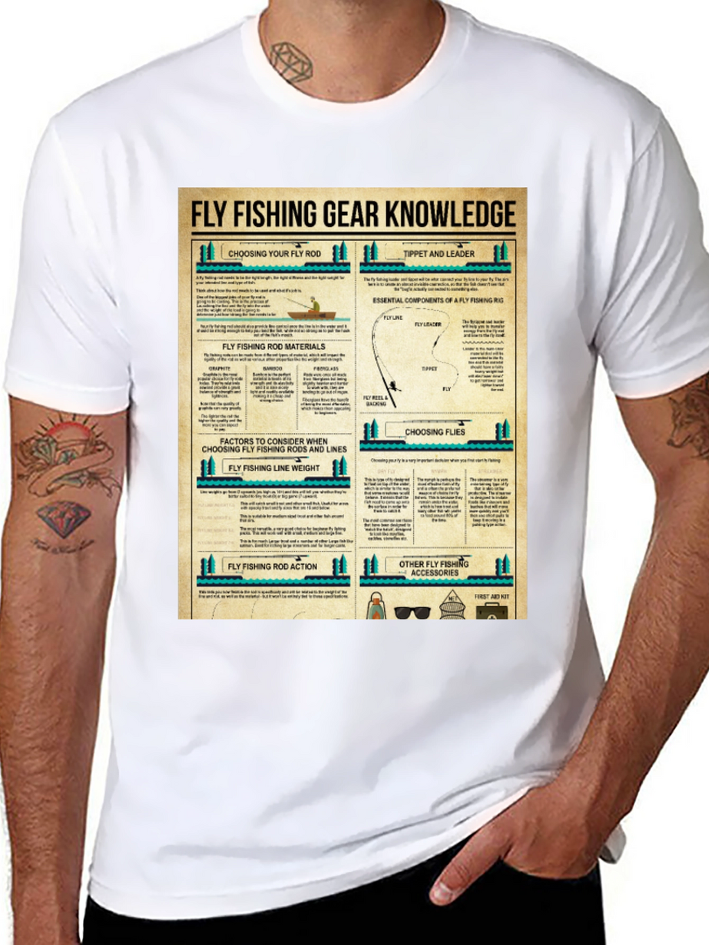 Fly Fishing Gear Knowledge T-Shirt