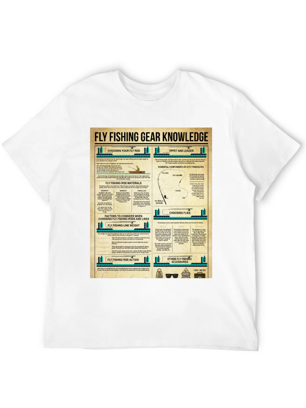 Fly Fishing Gear Knowledge T-Shirt
