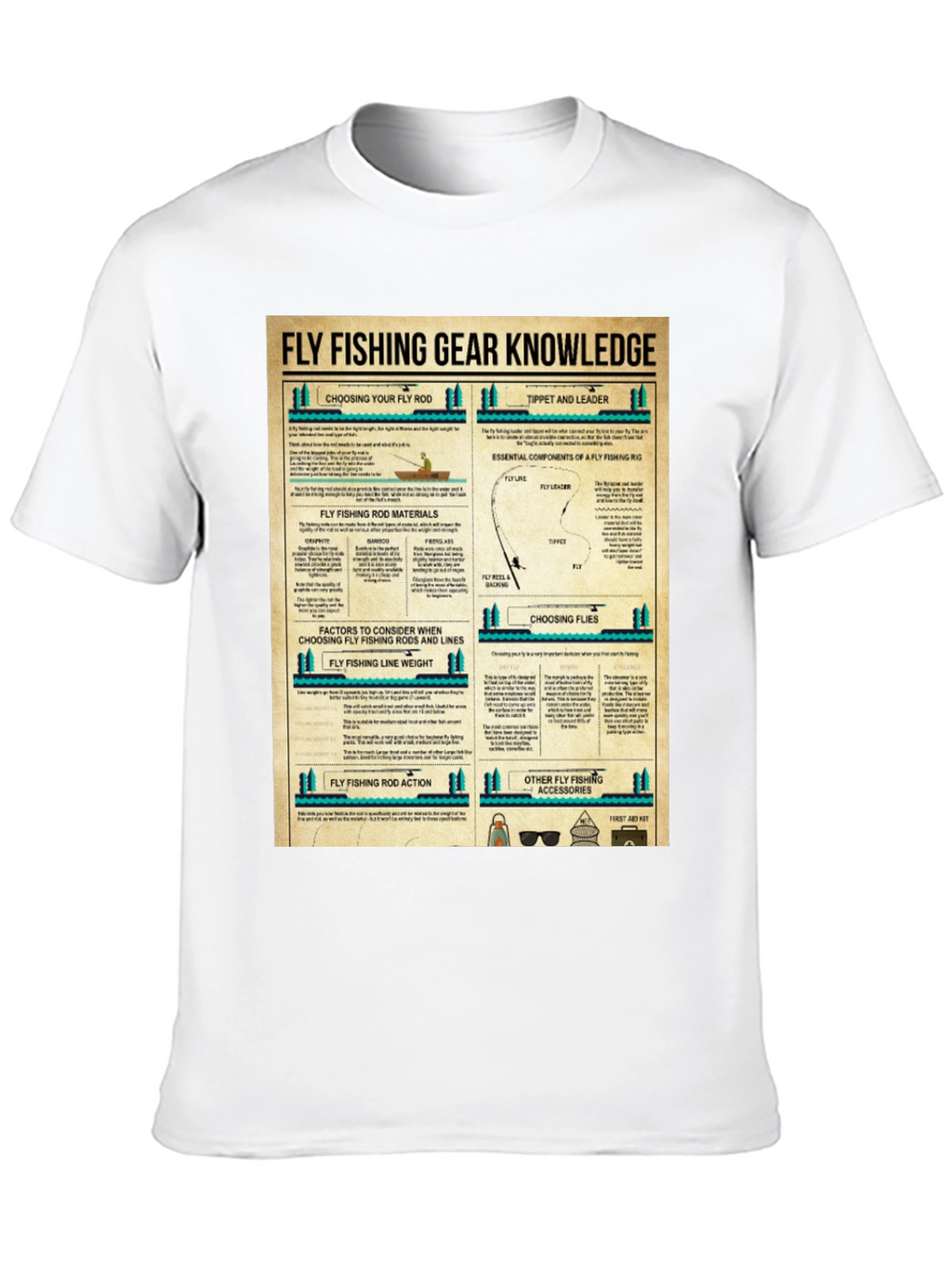 Fly Fishing Gear Knowledge T-Shirt