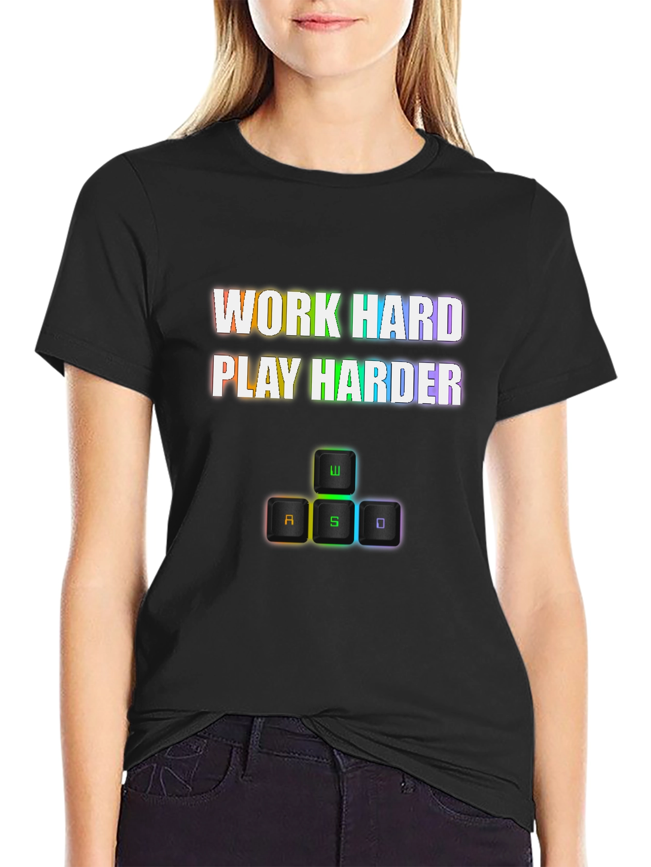Work Hard Play Harder Graphic Tee