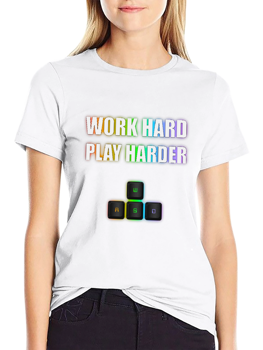 Work Hard Play Harder Graphic Tee