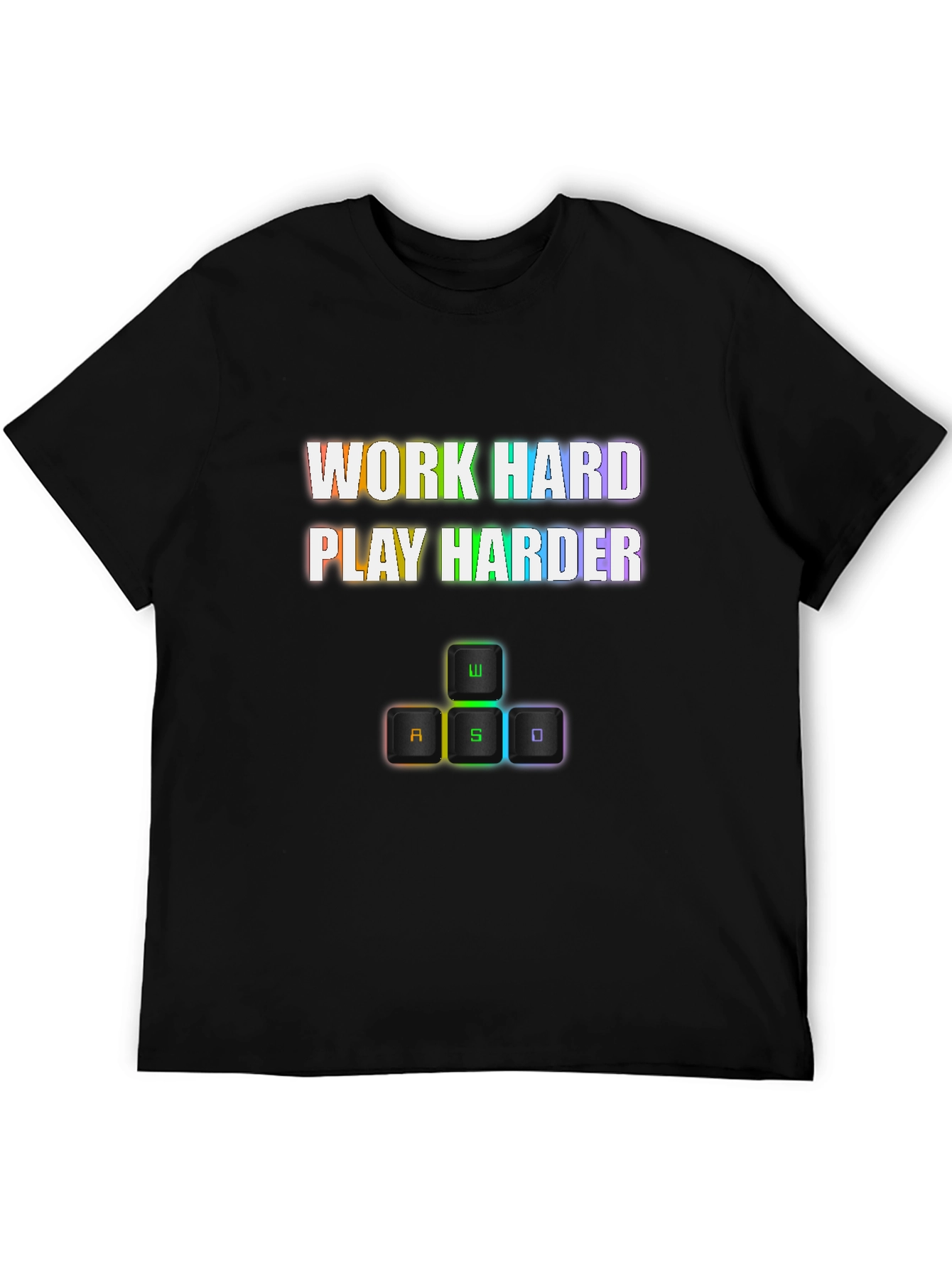 Work Hard Play Harder Graphic Tee