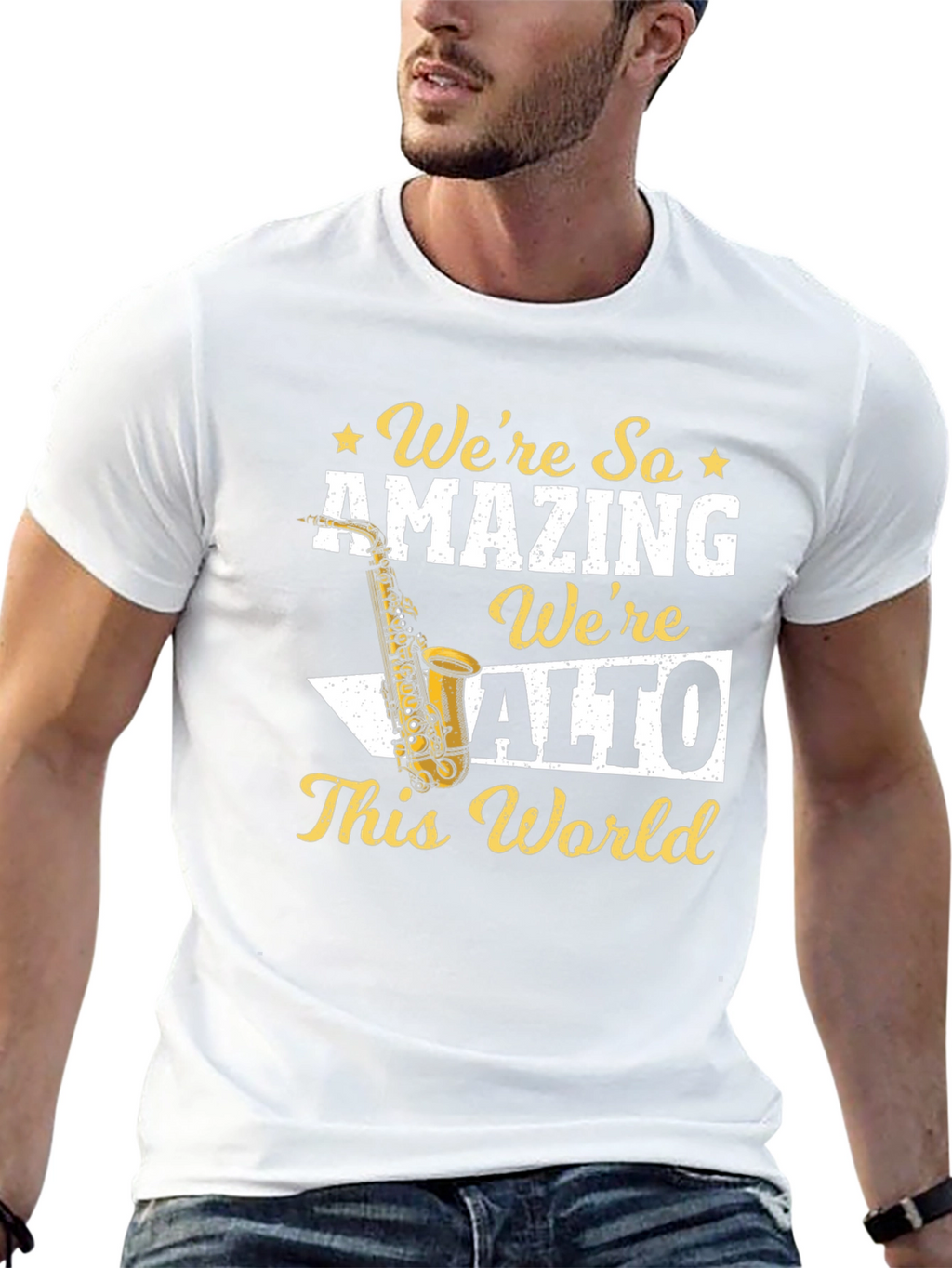 Amazing Alto Saxophone T-Shirt - Music Lover Gift