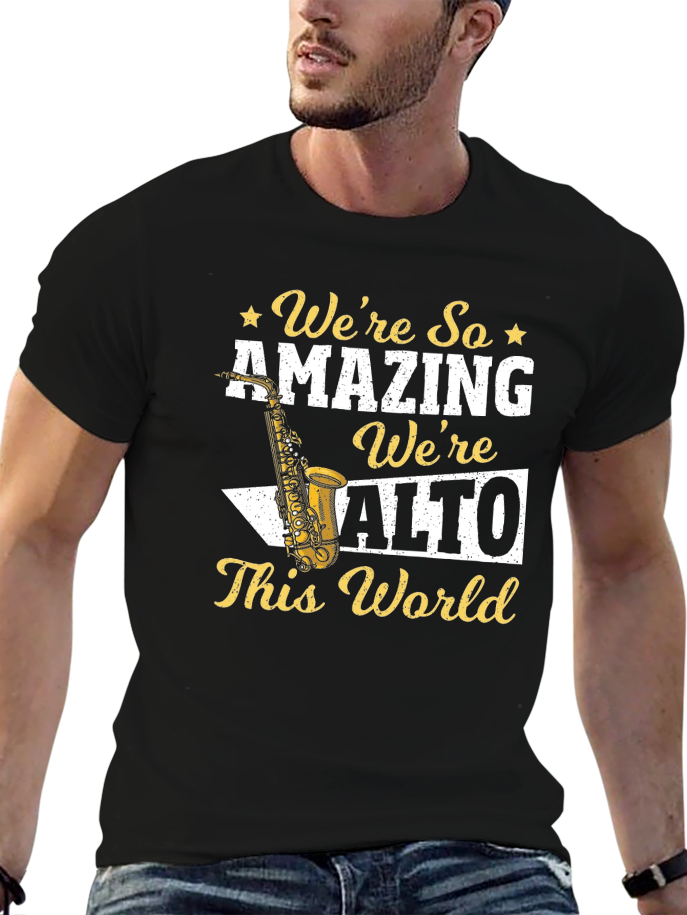 Amazing Alto Saxophone T-Shirt - Music Lover Gift
