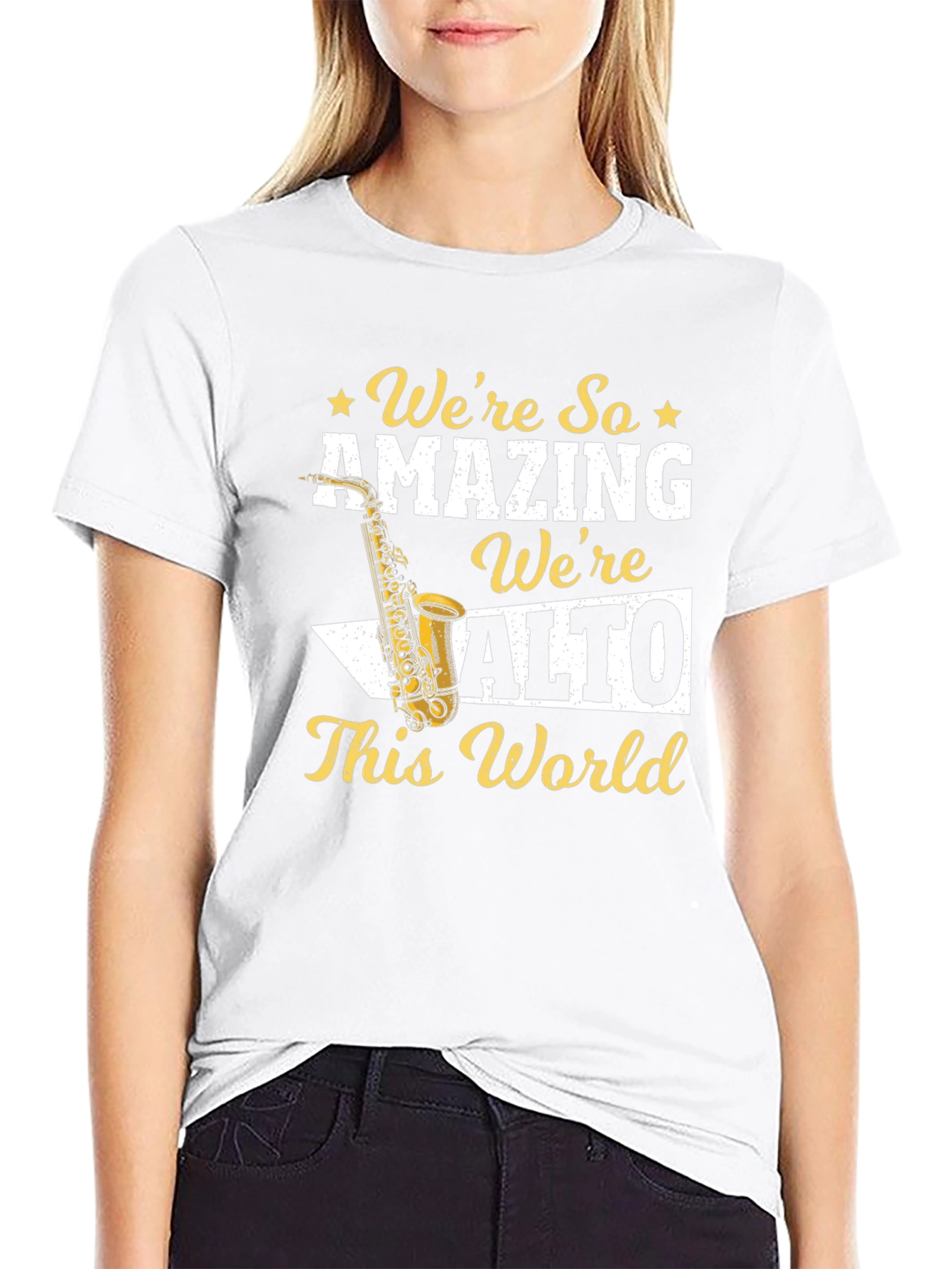 Amazing Alto Saxophone T-Shirt - Music Lover Gift