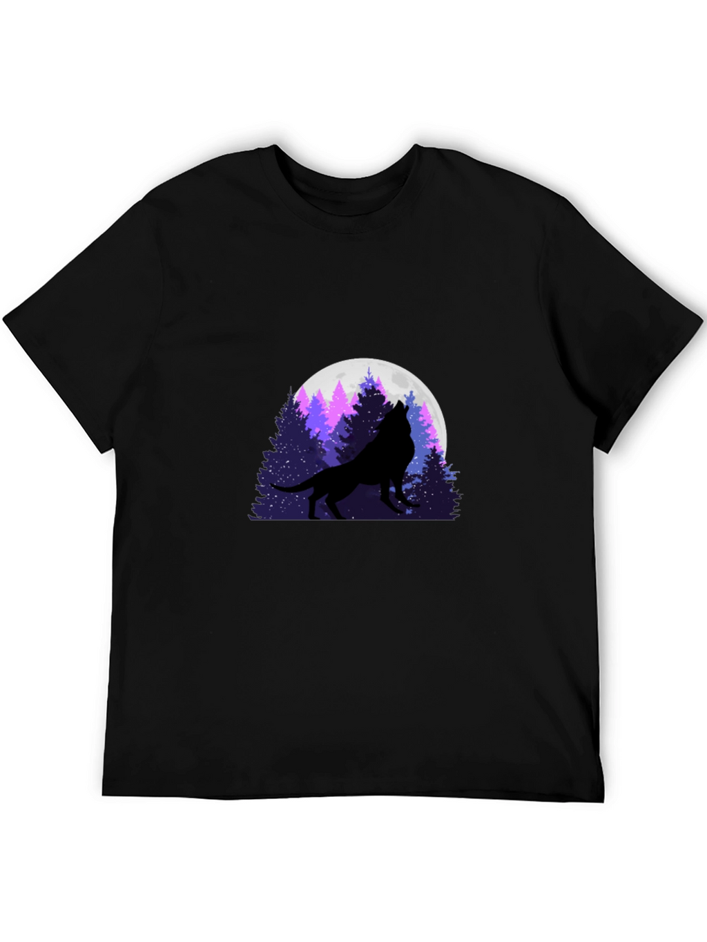 Wolf Moon Silhouette T-Shirt