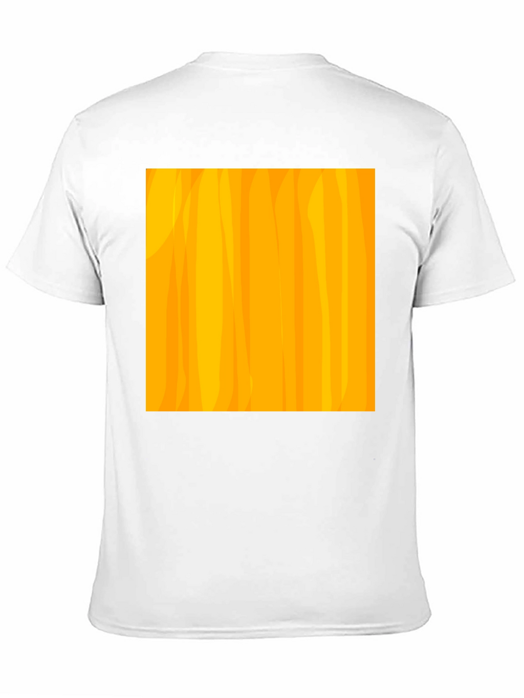 Modern Abstract Pattern Black T-Shirt