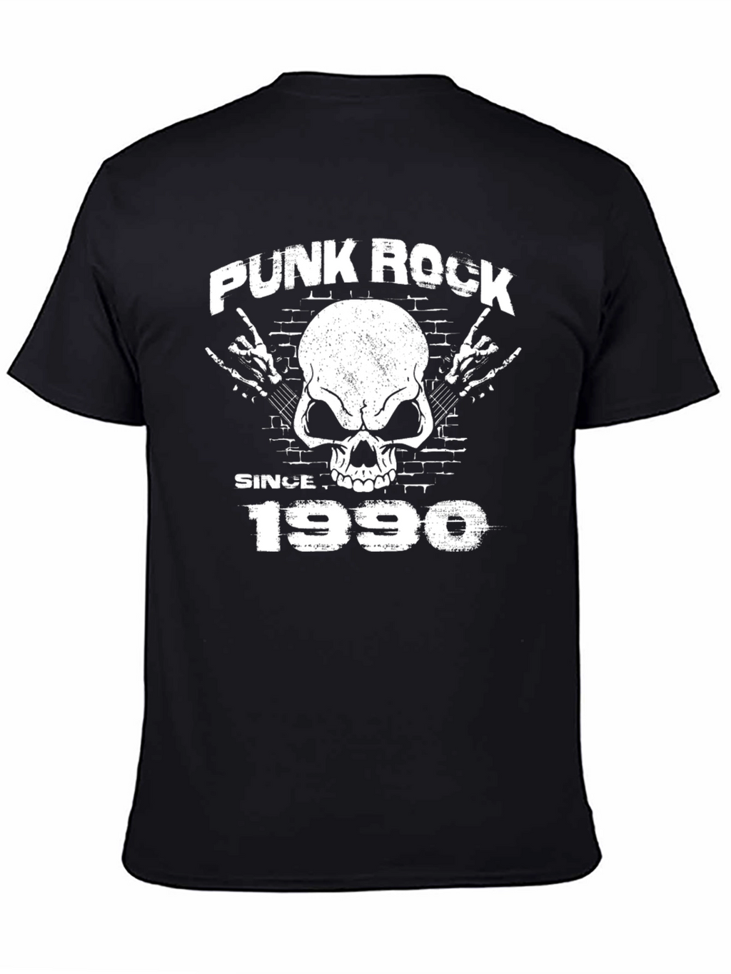 Punk Rock Since 1990 Black T-Shirt