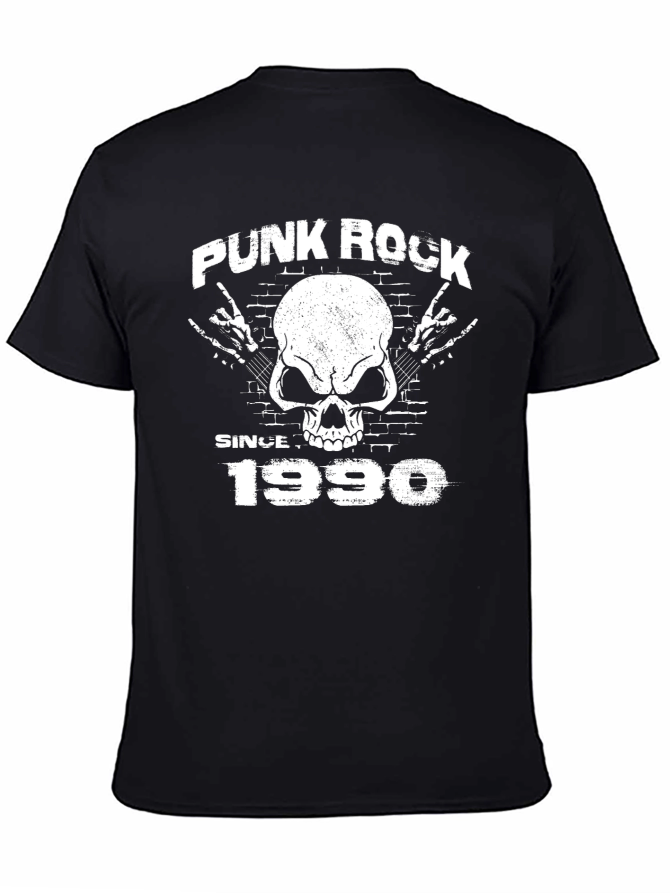 Punk Rock Since 1990 Black T-Shirt