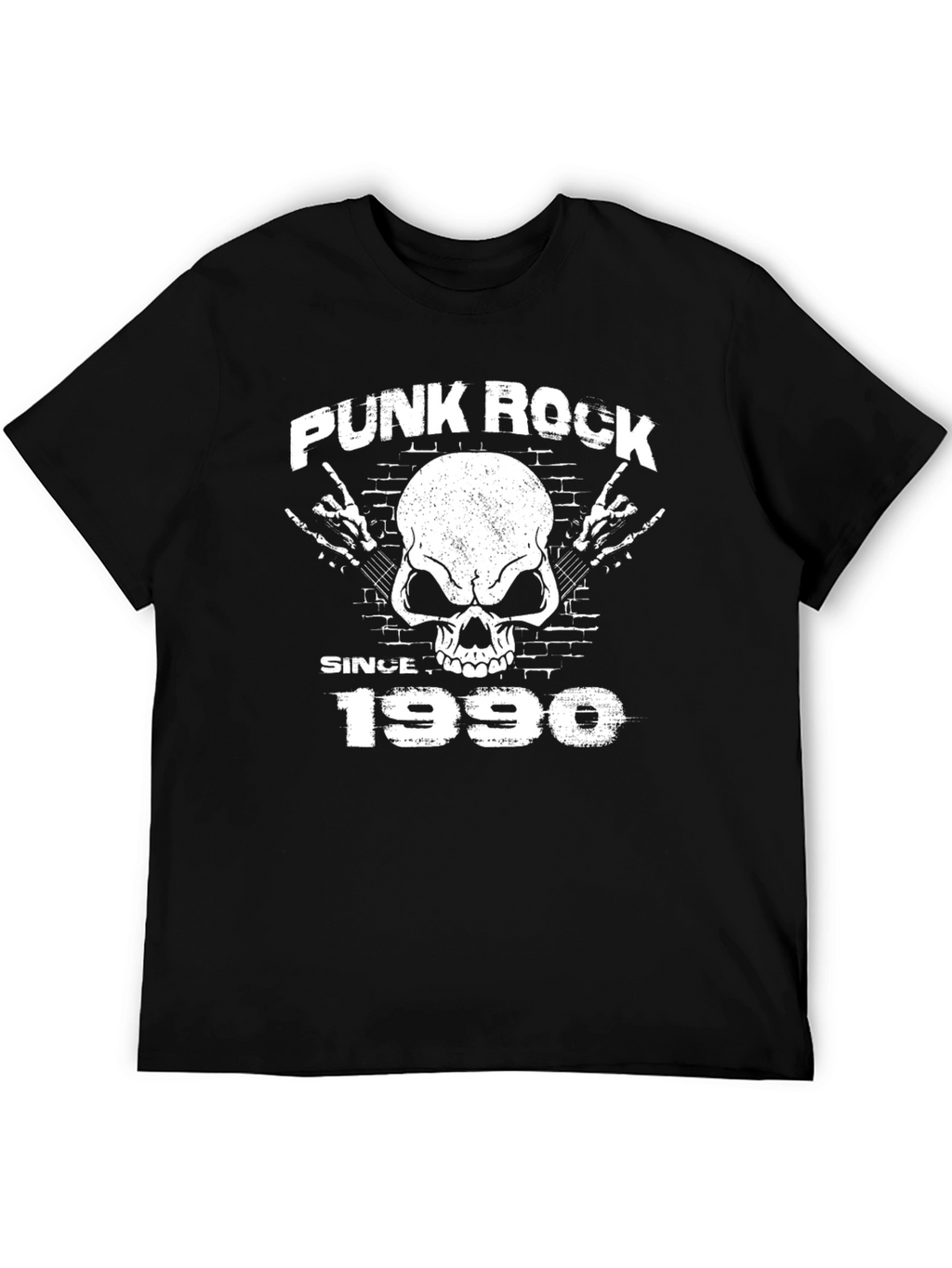 Punk Rock Since 1990 Black T-Shirt