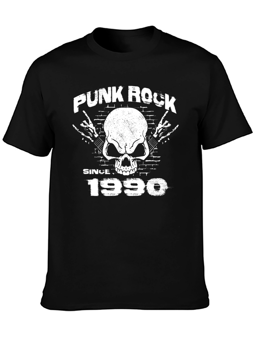 Punk Rock Since 1990 Black T-Shirt