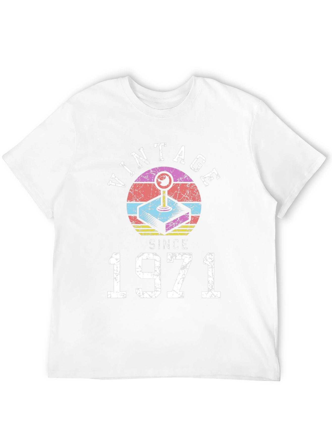 Vintage 1971 Gamer T-Shirt - Retro Birthday Gift
