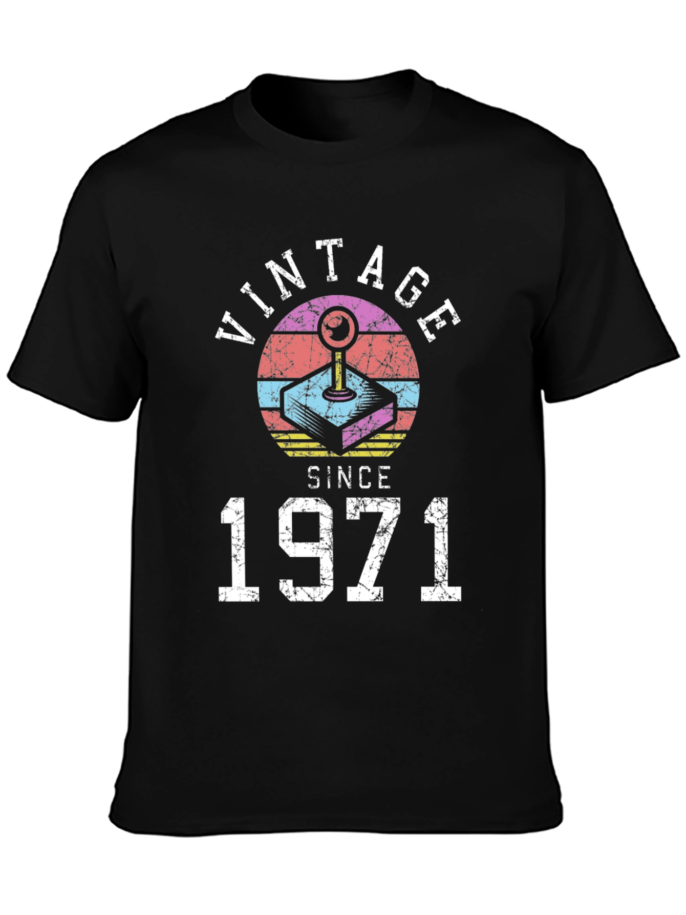 Vintage 1971 Gamer T-Shirt - Retro Birthday Gift