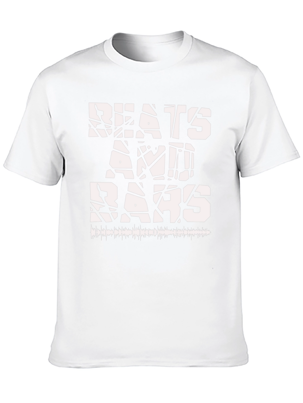Beats and Bars Graphic Print T-Shirt