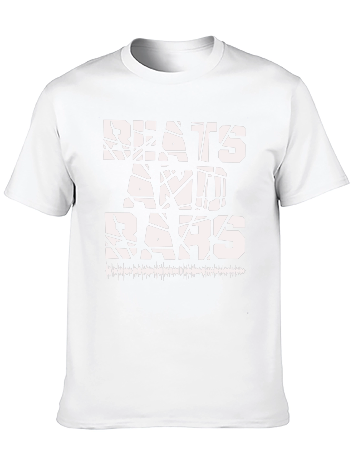 Beats and Bars Graphic Print T-Shirt